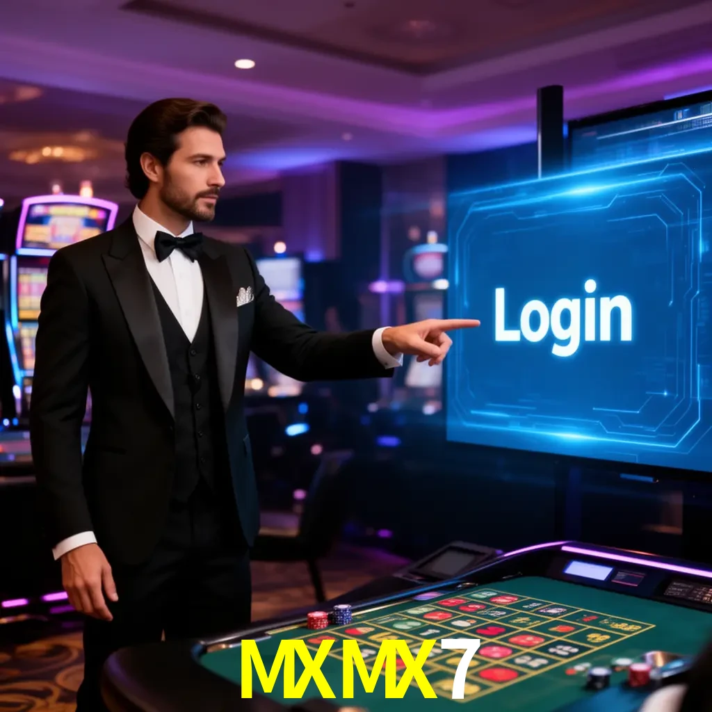 MXMX7 Login - OTP, cuenta y soporte Pantalla MXMX7 Login con OTP, contraseña, cuenta segura y soporte móvil